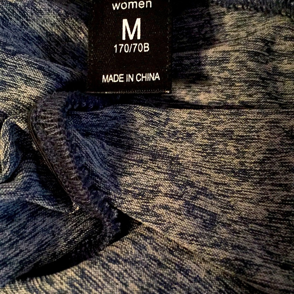 Drawstring Side Marled Shorts - Picture 9 of 10